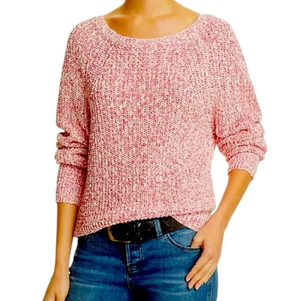Free People Sweater Woman’s Size S Medium Weight Cotton Blend